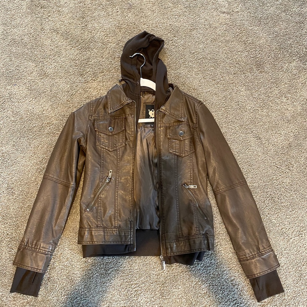 leather jacket